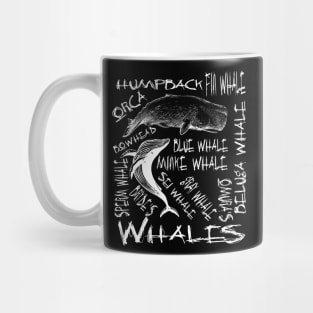 Whales T Shirt and Gifts Ideas Marine Biology Marine Biologist Shirt Mug